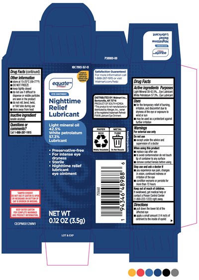 Equate Nightime Relief Lubricant (Walmart Eopm Final Ndc 79903 367 01)